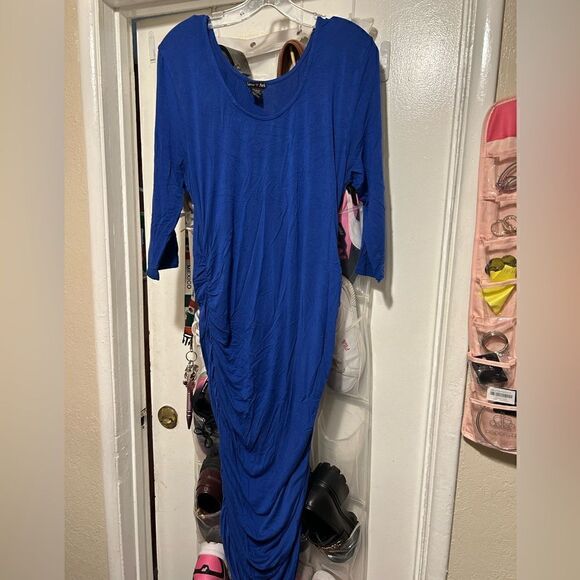 EUC Love Arie ruching dress - Picture 3 of 8
